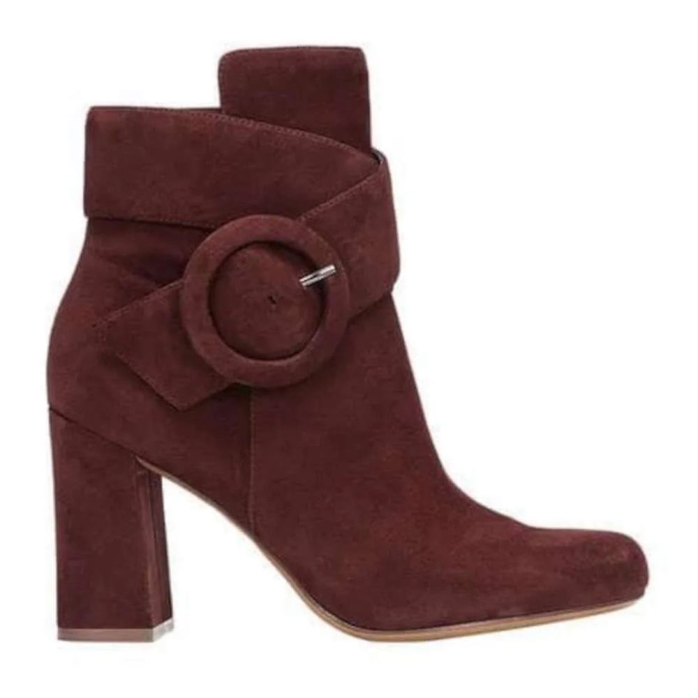 Naturalizer Rae Bordo Suede booties 11M